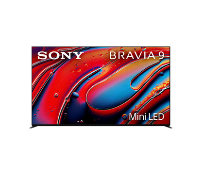 Sony BRAVIA 9 Mini LED TV Bundle with Sony STR-AZ3000ES ES 9.2 Channel 8K A/V Receiver