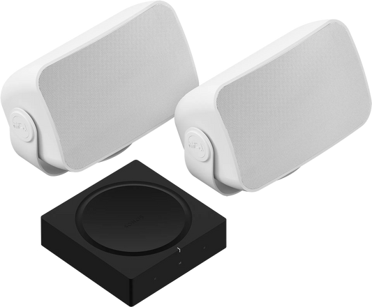Sonos Outdoor Set AMP 2-Channel Bundle With Sonance Outdoor Speakers