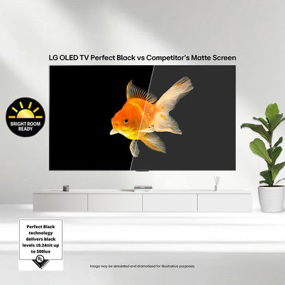 LG Class OLED evo AI G5 83 Inch 4K Smart TV with AudioQuest Sky 48 3m HDMI Cable