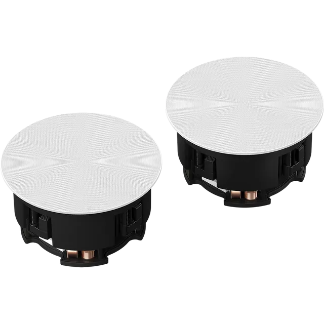 Sonos In-Ceiling Speakers Bundle with Sonos Amp 250W 2-Channel Amplifier (Pair)