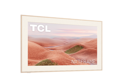 TCL NXTFRAME 4K QLED Smart TV with Google TV and Flush Wall Mount
