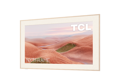 TCL NXTFRAME 4K QLED Smart TV with Google TV and Flush Wall Mount