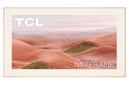 TCL NXTFRAME 4K QLED Smart TV with Google TV and Flush Wall Mount