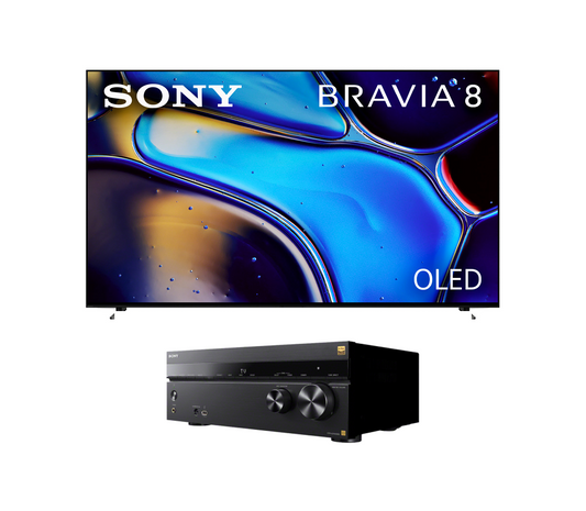 Sony BRAVIA 8 OLED TV Bundle with Sony STR-AZ1000ES ES 7.2 Channel 8K A/V Receiver