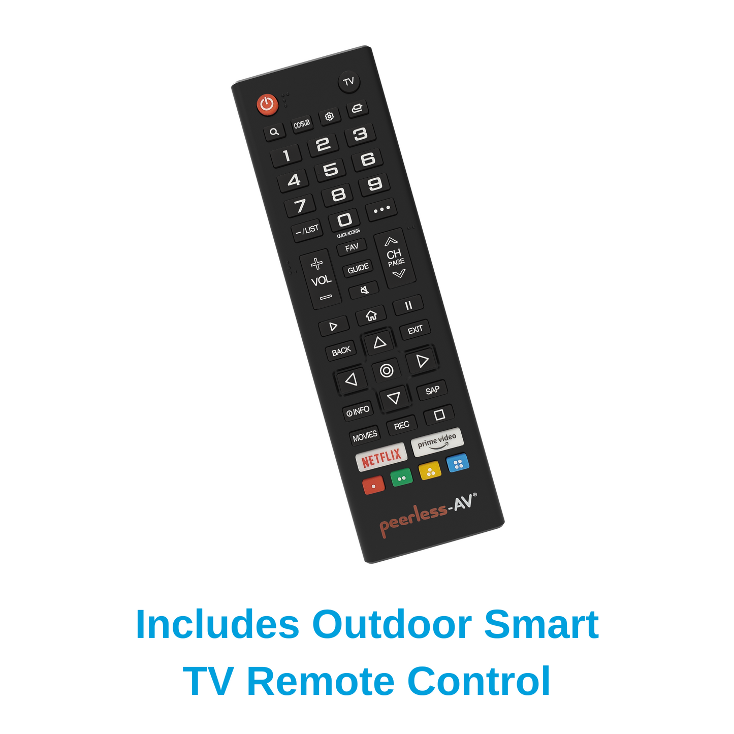 Peerless-AV 65 Inch Neptune Full Sun Outdoor Smart TV