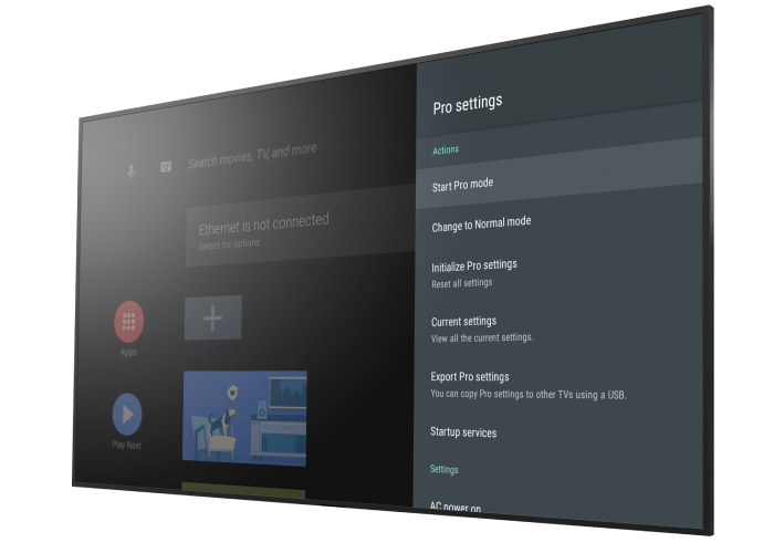 Sony BRAVIA BZ35L Series Enhanced Professional Display with 32 GB of Storage and More Robust Brightness