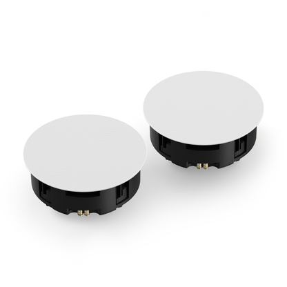 Sonos In-Ceiling Speakers Bundle with Sonos Amp 250W 2-Channel Amplifier (Pair)