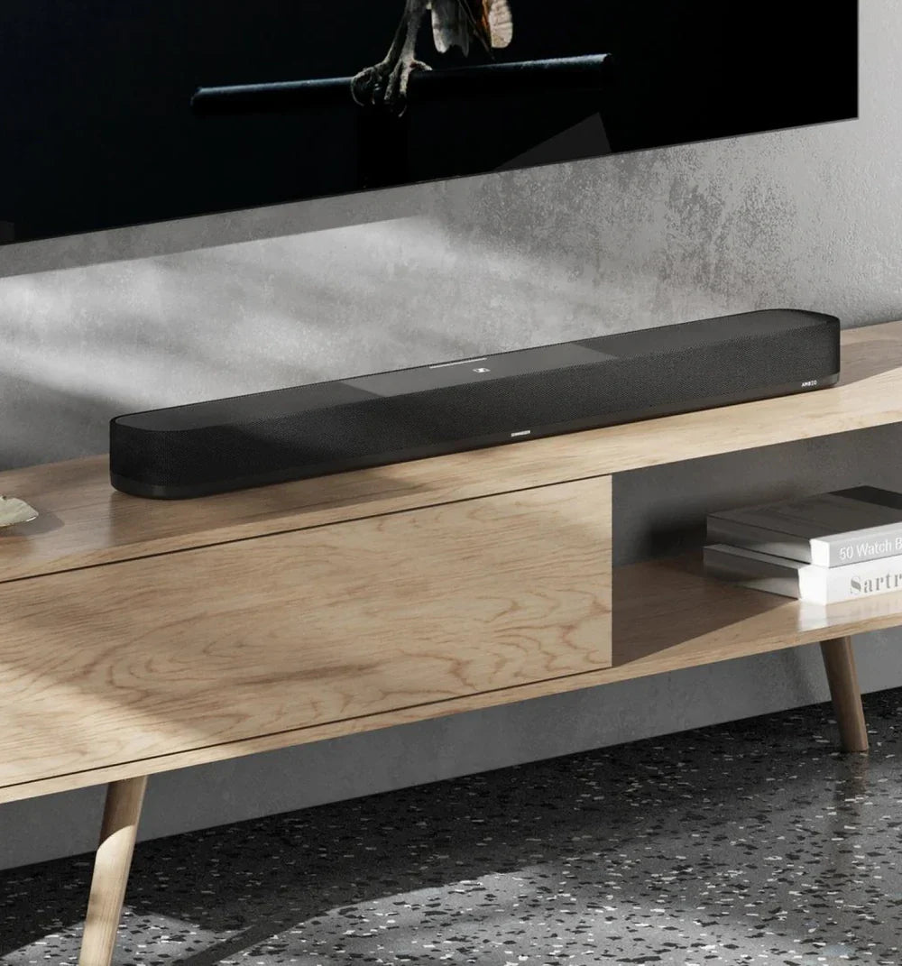 Sennheiser AMBEO Plus Soundbar for TV and Music with Immersive 3D Surround Sound