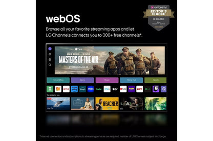 LG 75 Inch Class QNED 4K MiniLED QNED90T Series TV with webOS 24