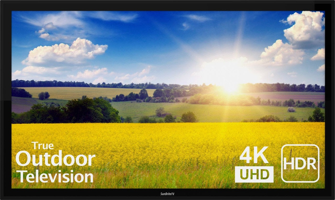 SunBrite Pro 2 Series Full Sun 4K UHD 1000 NIT Outdoor TV - 49" | Black