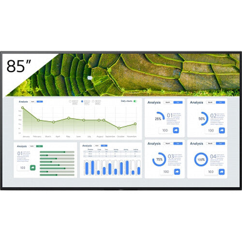 Sony BRAVIA BZ30L Series Professional 24/7 Portrait/Tilt 4K Display with Sony X1 Processing, Pro-Mode, Airplay, and Chromecast