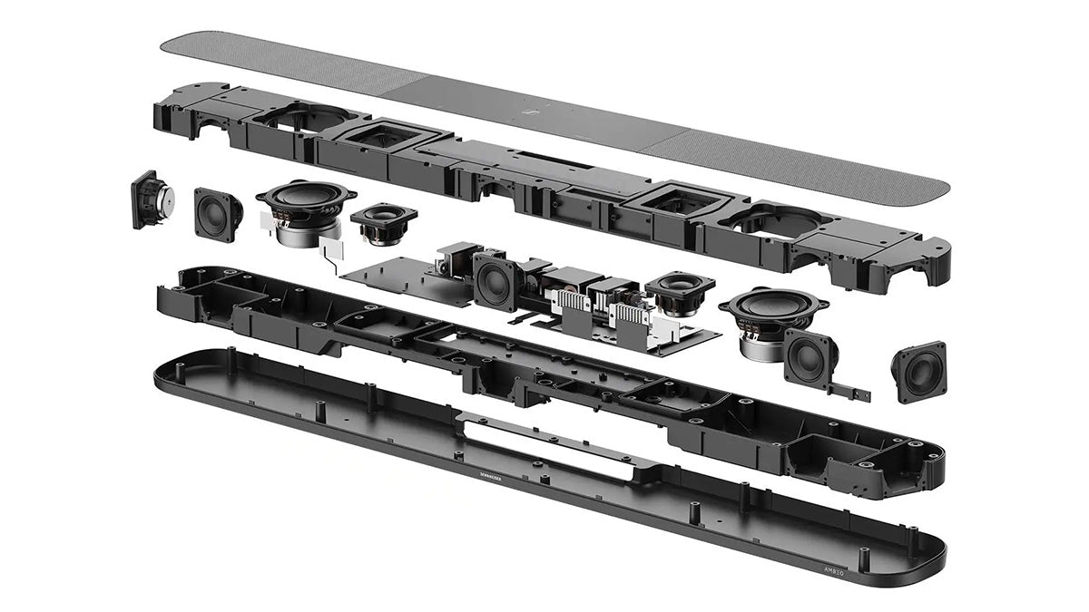 Sennheiser AMBEO Plus Soundbar for TV and Music with Immersive 3D Surround Sound