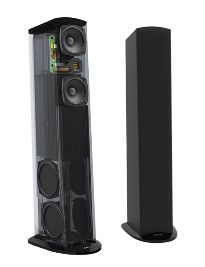 GoldenEar Triton Five Tower Speaker - Gloss Black (Each)