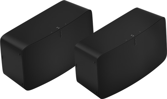 Sonos HiFi Set with FIVE Wireless Smart Speaker Two Room Set